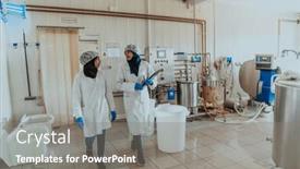  Presentation with business partner - Presentation featuring arab-business-partner-visiting background and a gray colored foreground