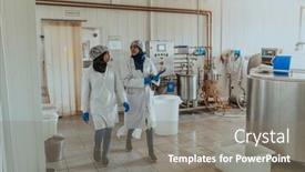  Presentation with business partner - Presentation having arab-business-partner-visiting background and a gray colored foreground