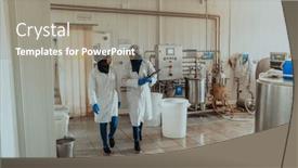  Presentation with business partner - Theme with arab-business-partner-visiting background and a gray colored foreground