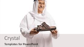  Presentation with brown leather - 