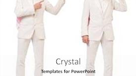  Presentation with diversity - Colorful PPT theme enhanced with arab-man-in-diversity-concept backdrop and a white colored foreground