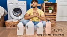  Presentation with laundry detergent - 