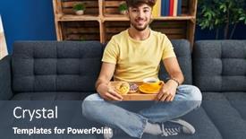  Presentation with standing sitting - 