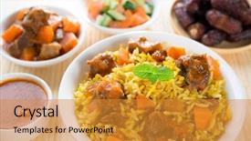  Presentation with halal - Cool new presentation with halal - arab rice ramadan food backdrop and a gold colored foreground