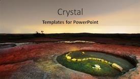  Presentation with atlanta - Colorful theme enhanced with yinyang - arabia mountain near atlanta georgia backdrop and a coral colored foreground