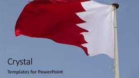  Presentation with bahrain - Slides with arabian gulf state of bahrain background and a  colored foreground