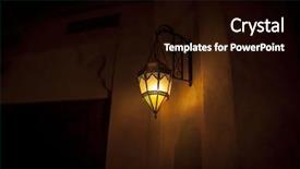  Presentation with mounted mount etna volcano - Cool new presentation theme with arabian night - colorful traditional arabic wall mounted backdrop and a black colored foreground