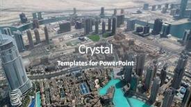  Presentation with dubai - Beautiful theme featuring abstract rainbow background with colored paper multicolor background backdrop and a coral colored foreground