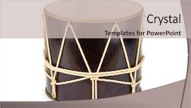  Presentation with arabic music - Colorful PPT theme enhanced with arabic music - azeri traditional drum nagara backdrop and a soft green colored foreground