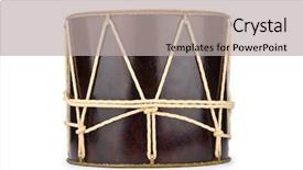  Presentation with arabic music - Slide set consisting of arabic music - azeri traditional drum background and a light gray colored foreground