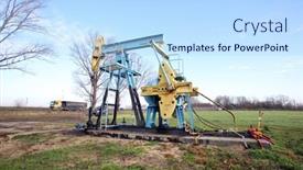  Presentation with oil production - Colorful slides enhanced with arad-romania-friday-december-5 backdrop and a light blue colored foreground