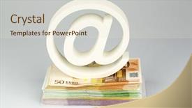  Presentation with spider - Theme having araign e - spider and notes background and a  colored foreground