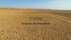  Presentation with catastrophe - Slide deck featuring aral-sea-catastrophe-sandy-salt background and a coral colored foreground