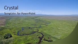  Presentation with refuge - Slides having refugge - illinois river meanders through arapaho background and a light blue colored foreground