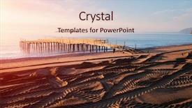  Presentation with summer - Slide deck with arbor - installation of summer terrace background and a lemonade colored foreground