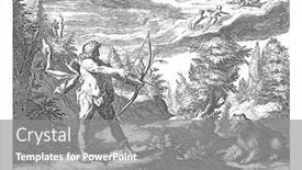  Presentation with jupiter - Slide deck consisting of arcas-the-son-of-jupiter background and a gray colored foreground