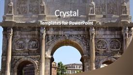  Presentation with constantine - Amazing slides having arch of constantine rome italy backdrop and a gray colored foreground