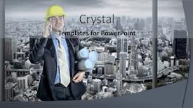  Presentation with speaking - Colorful presentation theme enhanced with two hands holding bunch of fresh cherries isolated on white background backdrop and a cream colored foreground.