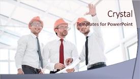  Presentation with new client interview - Audience pleasing PPT layouts consisting of show the client the layout backdrop and a sky blue colored foreground