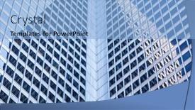  Presentation with minimalistic - Audience pleasing PPT theme consisting of architectural-abstract-of-a-modern backdrop and a light blue colored foreground