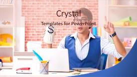  Presentation with working - Theme enhanced with architectural compare - young designer freelancer working background and a lemonade colored foreground