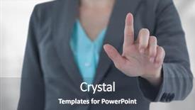  Presentation with transparent screen - Cool new slide deck with architectural comparison - digital composite of midsection backdrop and a tawny brown colored foreground