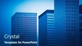  Presentation with complex - Beautiful PPT layouts featuring architectural complex against sky in downtown tianjin china backdrop and a ocean colored foreground