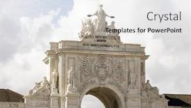  Presentation with architectural - Amazing theme having architectural-detail-in-lisbon-portugal backdrop and a white colored foreground