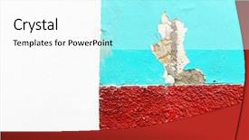  Presentation with architectural acoustics - Slides enhanced with architectural detail in san sebastian background and a  colored foreground