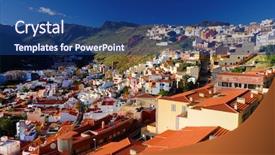  Presentation with architectural acoustics - Cool new presentation theme with architectural detail in san sebastian backdrop and a  colored foreground