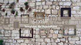  Presentation with architectural - Colorful presentation theme enhanced with architectural-detail-in-the-old backdrop and a gray colored foreground