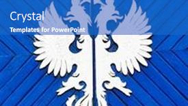  Presentation with architectural - PPT theme with architectural-detail-in-the-siberian background and a teal colored foreground