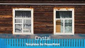  Presentation with architectural - Colorful slide set enhanced with architectural-detail-in-the-siberian backdrop and a teal colored foreground