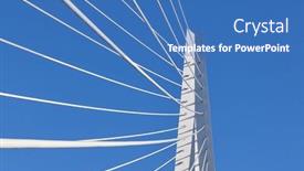  Presentation with erasmus - Slide deck having architectural-detail-of-cable-stayed background and a teal colored foreground