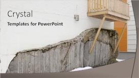  Presentation with architectural - Presentation theme with architectural-detail-of-svolvaer-resort background and a light gray colored foreground