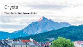  Presentation with historical buildings - PPT theme having architectural-elements-of-historical-buildings background and a white colored foreground