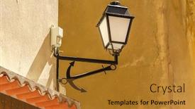  Presentation with historical buildings - Cool new slide deck with architectural-elements-of-historical-buildings backdrop and a gold colored foreground