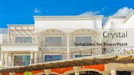  Presentation with historical buildings - Audience pleasing PPT theme consisting of architectural-elements-of-historical-buildings backdrop and a soft green colored foreground