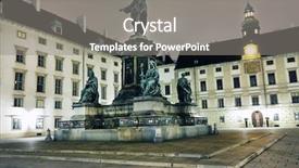  Presentation with landscape architecture portfolio - Presentation with architectural landscape in wien austria background and a gray colored foreground