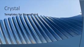  Presentation with architecture construction - Theme having architecture-and-site-concept-close background and a light blue colored foreground