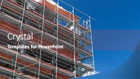  Presentation with scaffolding - Slide set enhanced with architecture-and-urban-concept-multi background and a dark gray colored foreground