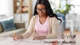  Presentation with architecture home - Audience pleasing PPT theme consisting of architecture-building-construction-and-real backdrop and a coral colored foreground