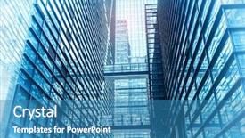  Presentation with architecture glass - Audience pleasing slides consisting of architecture details modern building glass backdrop and a  colored foreground