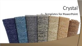  Presentation with punjab carpets - Slides having architecture hardware - photo of carpets background and a white colored foreground