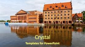  Presentation with poland - Colorful slides enhanced with  backdrop and a  colored foreground