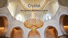  Presentation with abu dhabi united arab emirates - Audience pleasing PPT theme consisting of architecture islamic - decoration of sheikh zayed mosque backdrop and a coral colored foreground