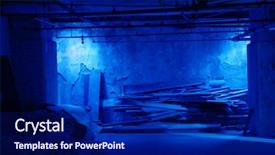  Presentation with old building britain gif - Cool new presentation theme with architecture lighting shadow - abandoned building old abandoned building backdrop and a navy blue colored foreground