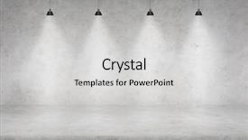  Presentation with advertisement - Audience pleasing slide set consisting of architecture lighting shadow - background advertisement and texture concept backdrop and a light gray colored foreground