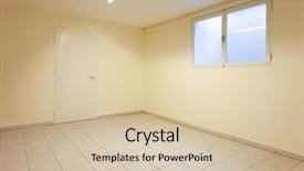  Presentation with cellar - Audience pleasing theme consisting of architecture lighting shadow - spacious empty cellar the room backdrop and a soft green colored foreground