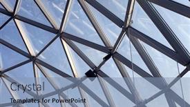  Presentation with constructions - PPT layouts featuring architecture-metal-constructions-abstract-background background and a light blue colored foreground